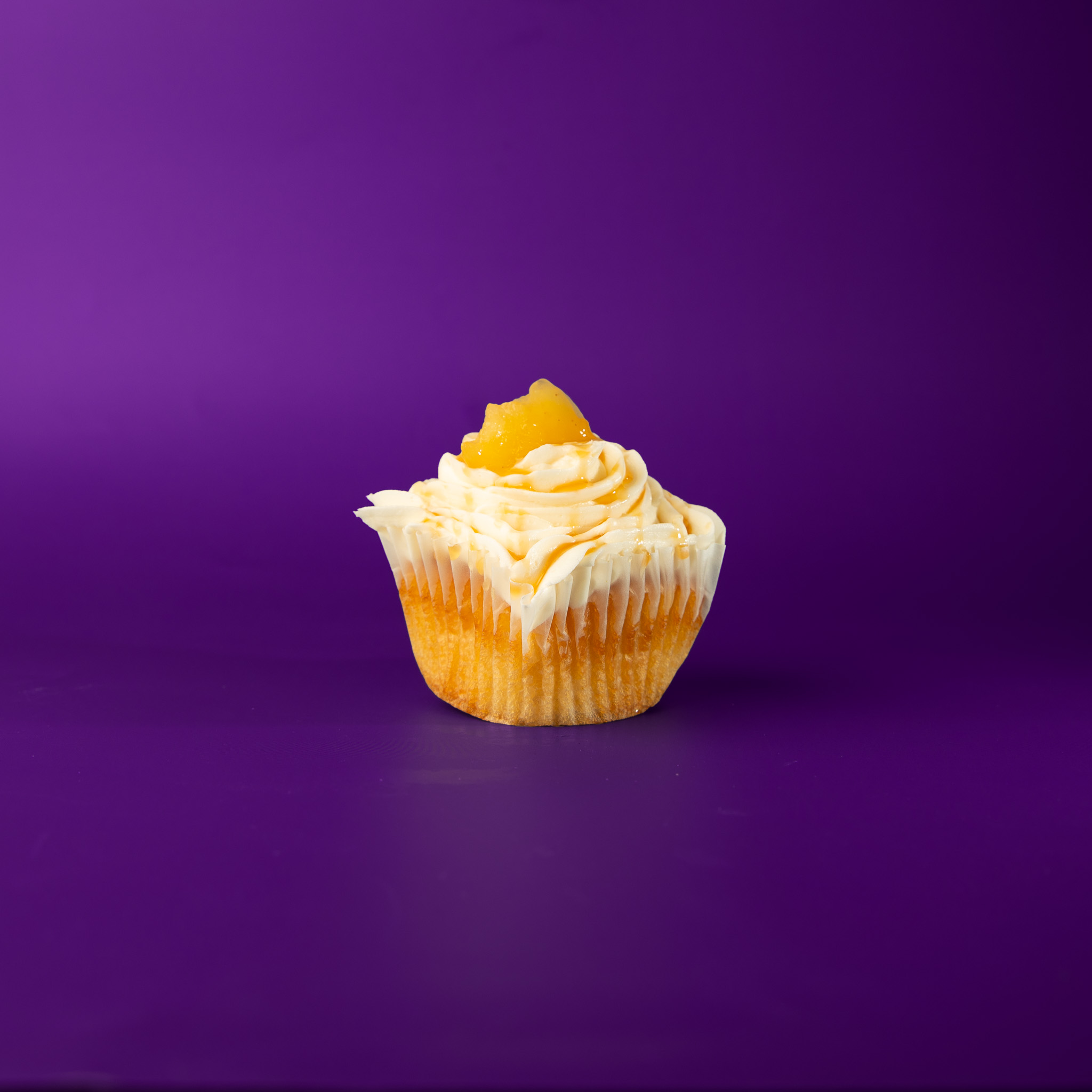 Caramel Apple Pie Cupcake